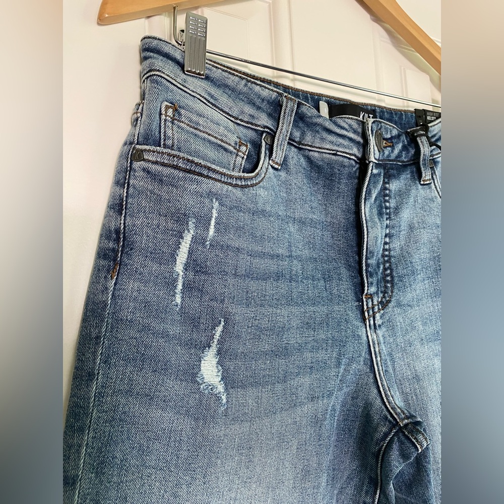 Kut From The Kloth Kelsey Slim Kick Jeans Sz 8 Color: Acclimated NWT